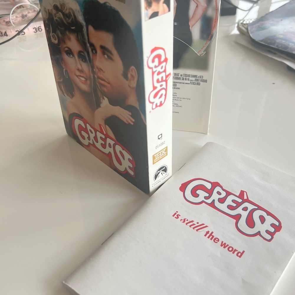 Grease VHS 20th anniversary edition